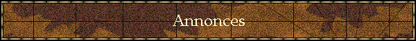 Annonces